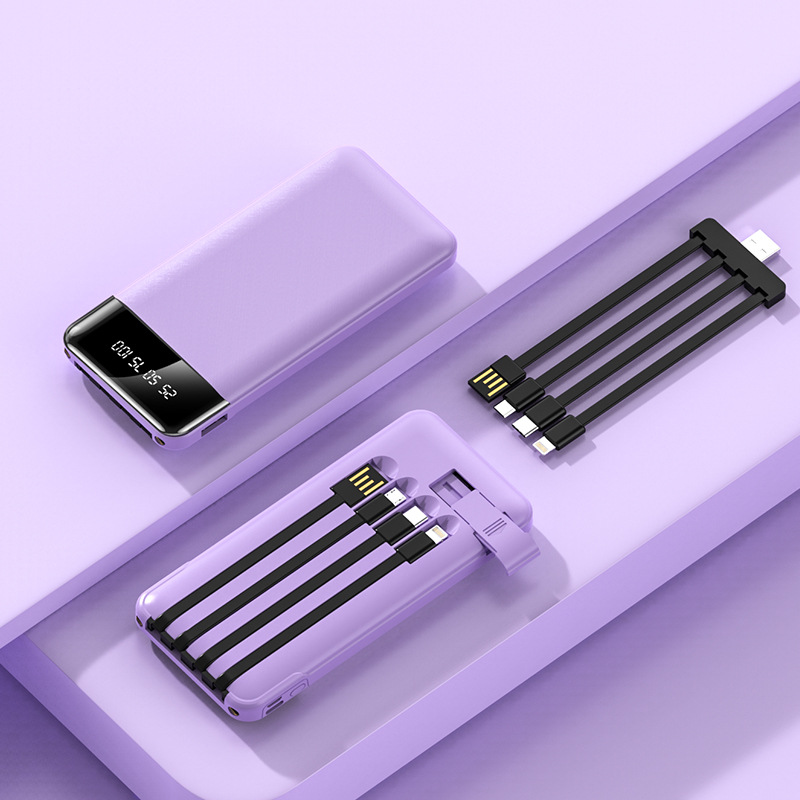 Ultra thin 20000mAh power bank pocket sized for everyday carry and travel