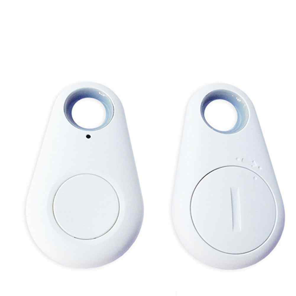 Smart Bluetooth tracker anti-lost device in white and black