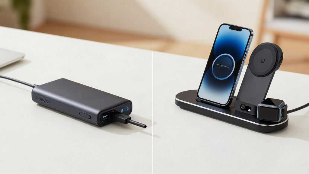 20000mAh Power Bank vs Wireless Charging Station: Which Should You Buy?