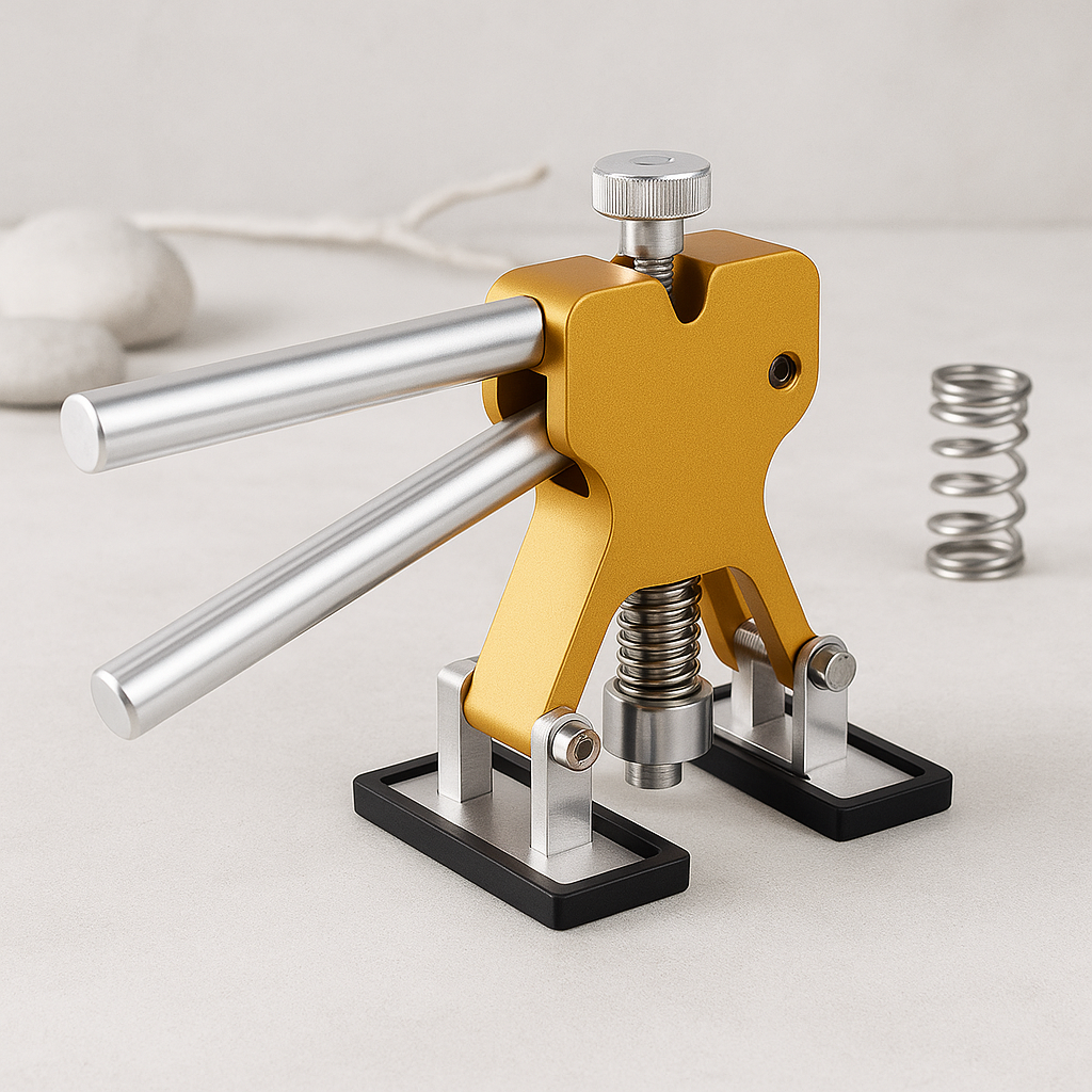 Dent lifter and puller tool for car bodywork repair