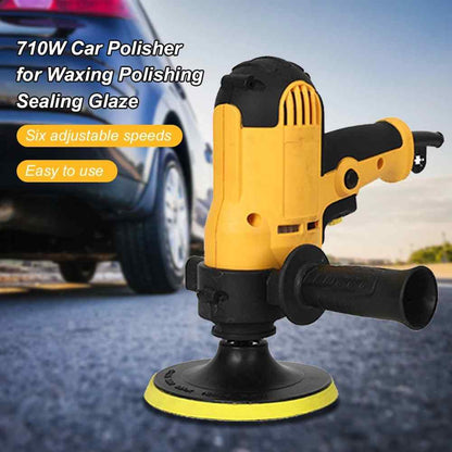 Professional electric car polisher tool for home car detailing