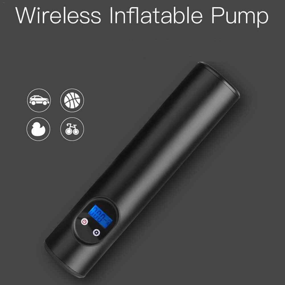 mini digital tyre inflator for car bike ball