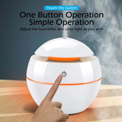 wood grain aromatherapy diffuser humidifier led