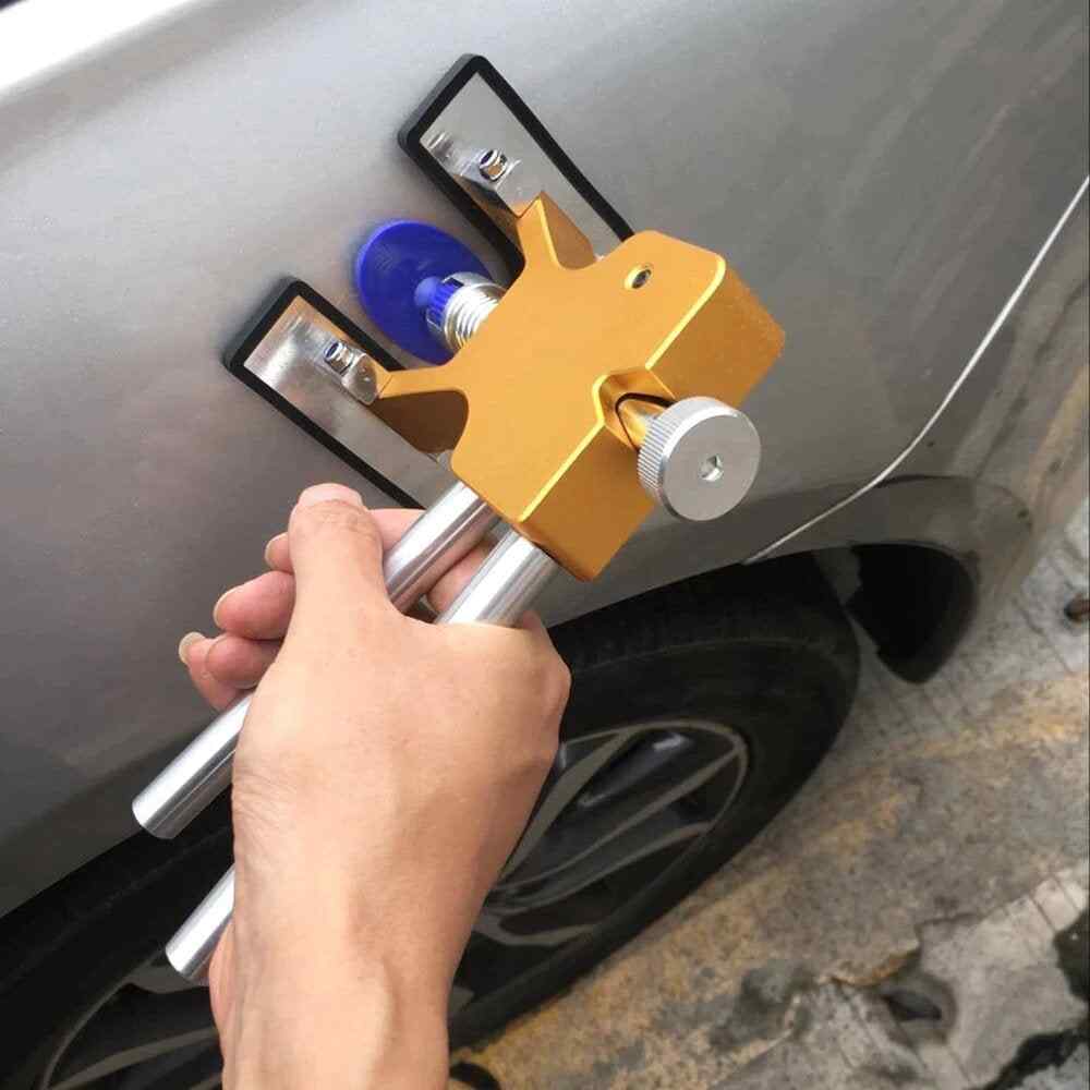 DIY paintless dent removal tool for hail damage and door dings