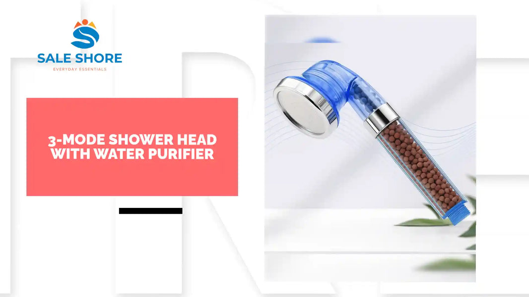 3-Mode Shower Head with Water Purifier by@Outfy